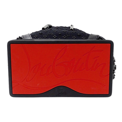 Christian Louboutin クリスチャンルブタン エクスプローラーファンク リュック ブラック ナイロン レディース メンズ 【中古】