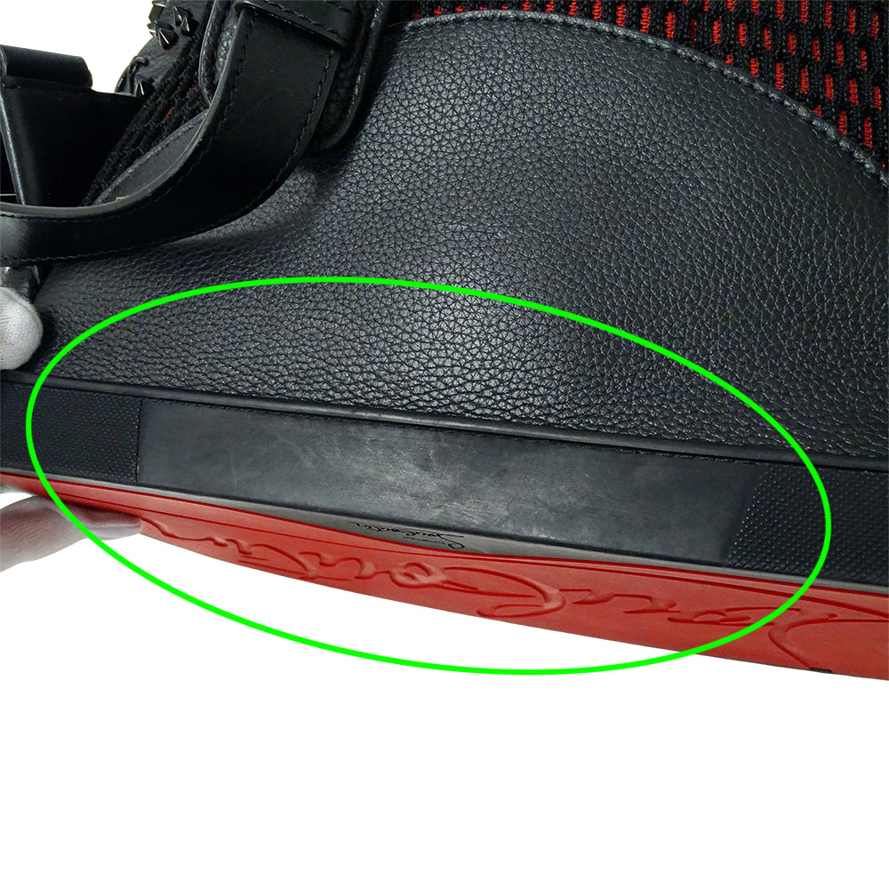 Christian Louboutin クリスチャンルブタン エクスプローラーファンク リュック ブラック ナイロン レディース メンズ 【中古】