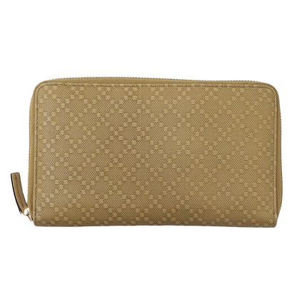 GUCCI グッチ 長財布 ディアマンテ ベージュ 321117 レザー レディース 【中古】