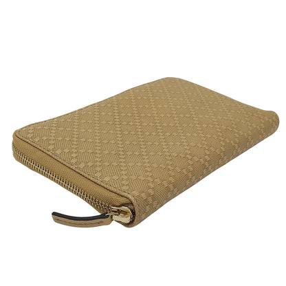 GUCCI グッチ 長財布 ディアマンテ ベージュ 321117 レザー レディース 【中古】