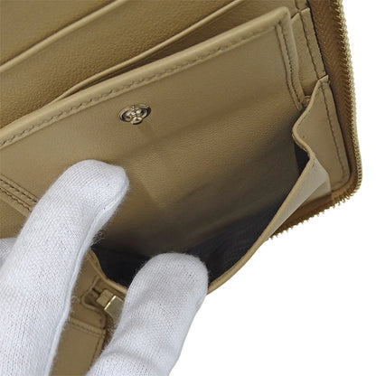GUCCI グッチ 長財布 ディアマンテ ベージュ 321117 レザー レディース 【中古】