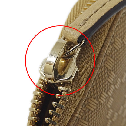 GUCCI グッチ 長財布 ディアマンテ ベージュ 321117 レザー レディース 【中古】