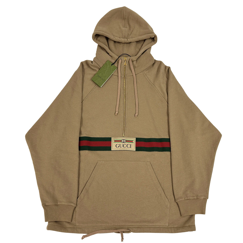 GUCCI グッチ スウェットシャツ パーカー シェリー ブラウン マルチカラー 644656 コットン メンズ 【中古】