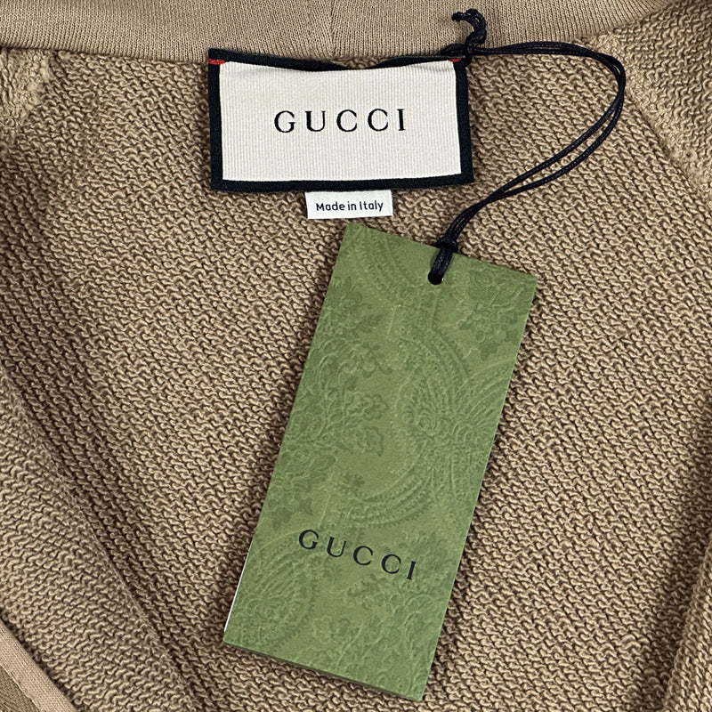 GUCCI グッチ スウェットシャツ パーカー シェリー ブラウン マルチカラー 644656 コットン メンズ 【中古】