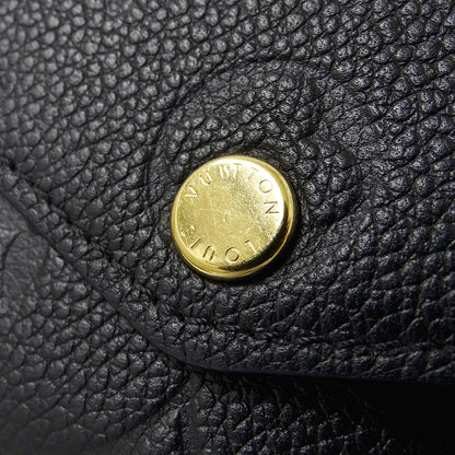 LOUIS VUITTON ルイ・ヴィトン ポルトフォイユ サラ 長財布 モノグラム アンプラント ノワール M82257 モノグラムアンプラント レディース 【中古】