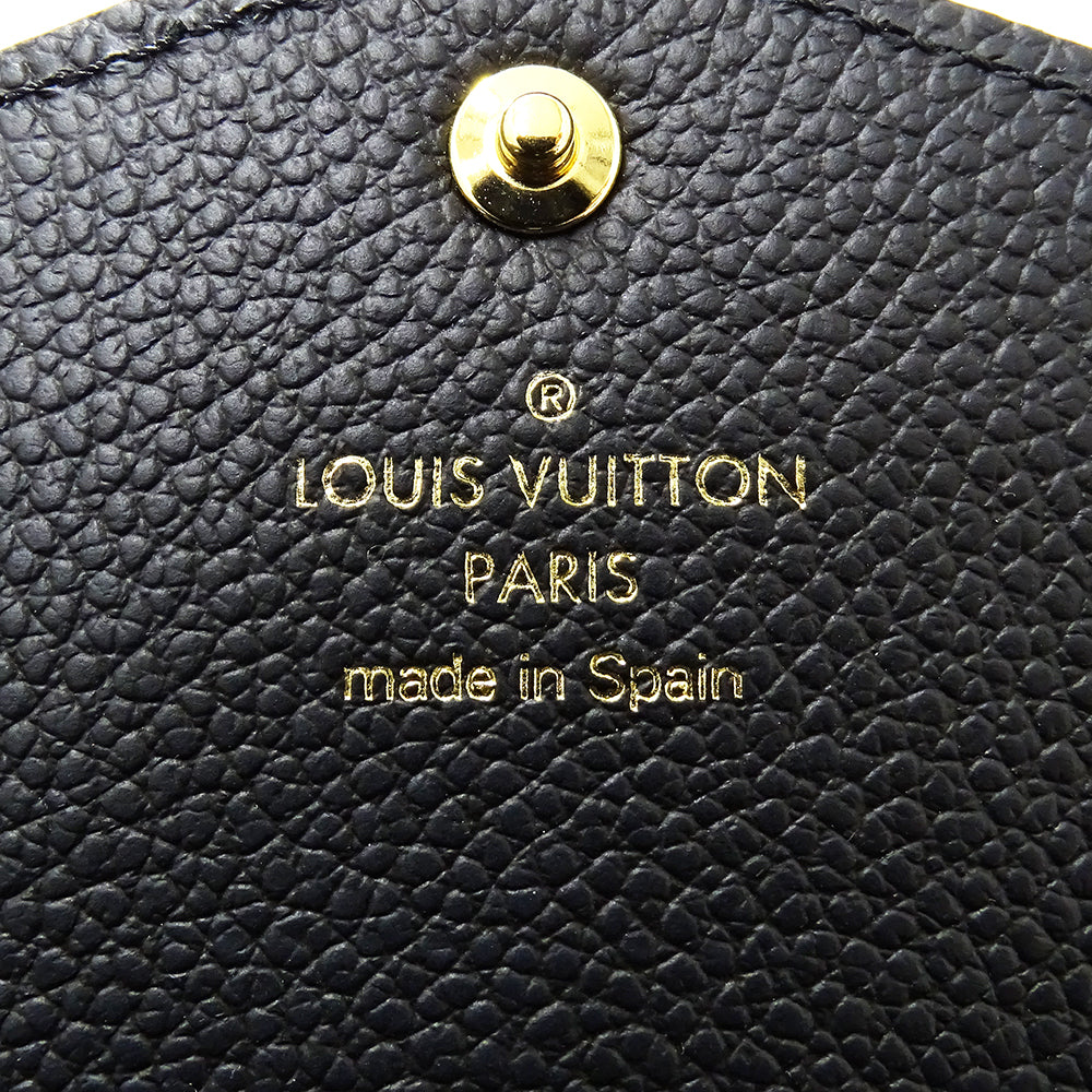 LOUIS VUITTON ルイ・ヴィトン ポルトフォイユ サラ 長財布 モノグラム アンプラント ノワール M82257 モノグラムアンプラント レディース 【中古】