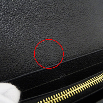 LOUIS VUITTON ルイ・ヴィトン ポルトフォイユ サラ 長財布 モノグラム アンプラント ノワール M82257 モノグラムアンプラント レディース 【中古】