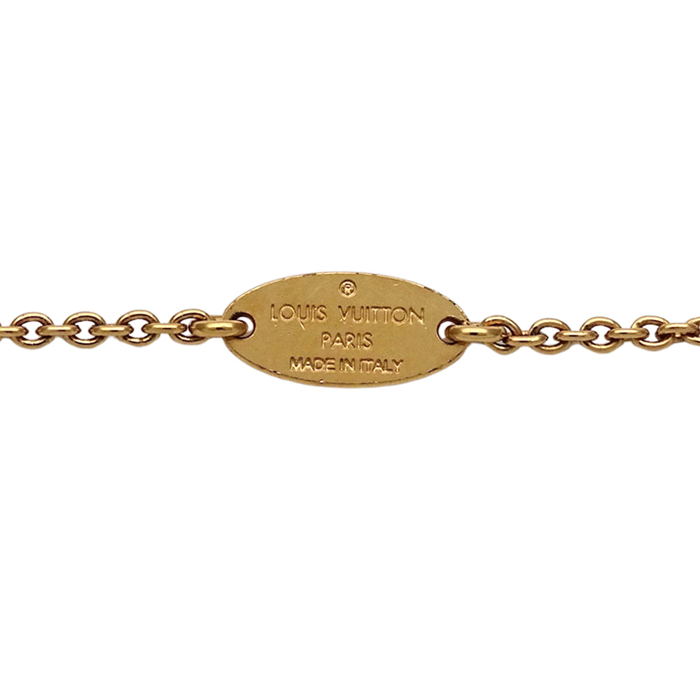 LOUIS VUITTON ルイ・ヴィトン ブレスレット・エッセンシャルV ブレスレット メタル ゴールド レディース M61084 【中古】