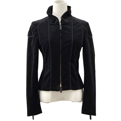 GUCCI グッチ ブルゾン ジャケット ブラック 165257 コットン レディース 【中古】