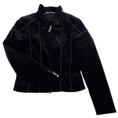 GUCCI グッチ ブルゾン ジャケット ブラック 165257 コットン レディース 【中古】