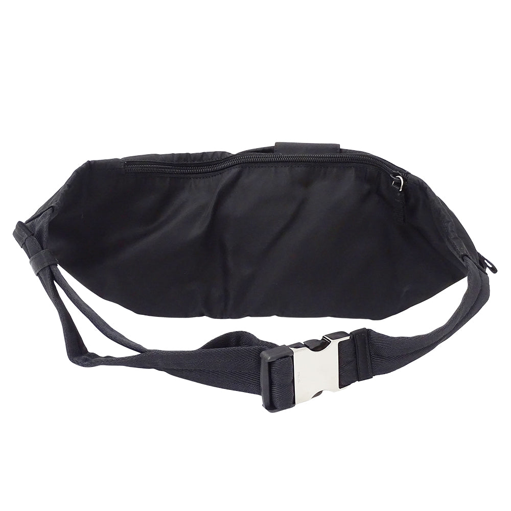 PRADA プラダ ボディ・ウエストバッグ ブラック 2VL056 ナイロン レディース メンズ 【中古】