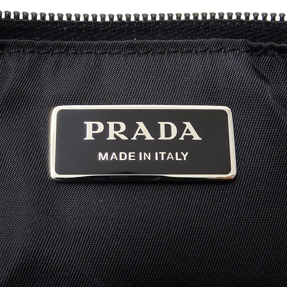 PRADA プラダ ボディ・ウエストバッグ ブラック 2VL056 ナイロン レディース メンズ 【中古】
