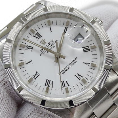ROLEX ロレックス オイスターパーペチュアル デイト 15210 A番 メンズ 腕時計 自動巻き AT ステンレス SS 磨き済み 【中古】
