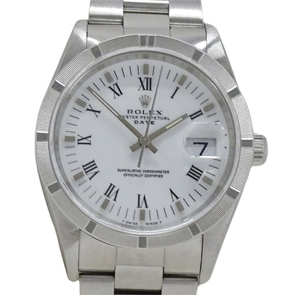 ROLEX ロレックス オイスターパーペチュアル デイト 15210 A番 メンズ 腕時計 自動巻き AT ステンレス SS 磨き済み 【中古】