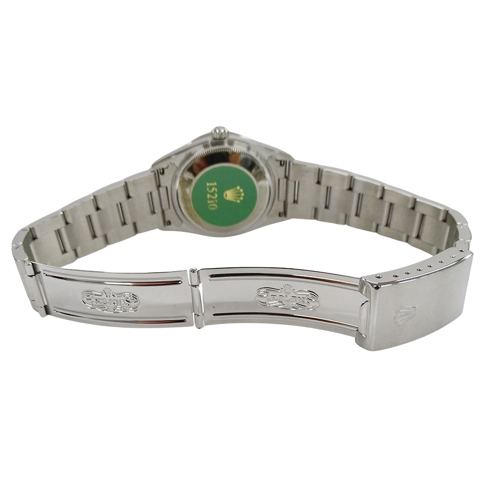 ROLEX ロレックス オイスターパーペチュアル デイト 15210 A番 メンズ 腕時計 自動巻き AT ステンレス SS 磨き済み 【中古】