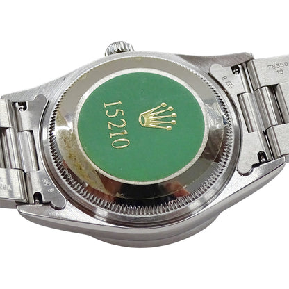ROLEX ロレックス オイスターパーペチュアル デイト 15210 A番 メンズ 腕時計 自動巻き AT ステンレス SS 磨き済み 【中古】