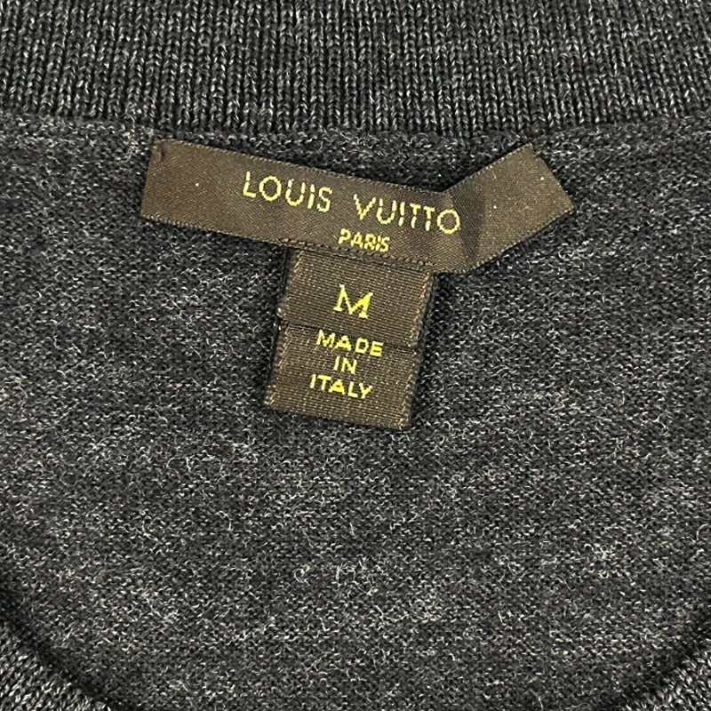 LOUIS VUITTON ルイ・ヴィトン ワンピース モノグラム ダークグレー ブラック ウール レディース 【中古】