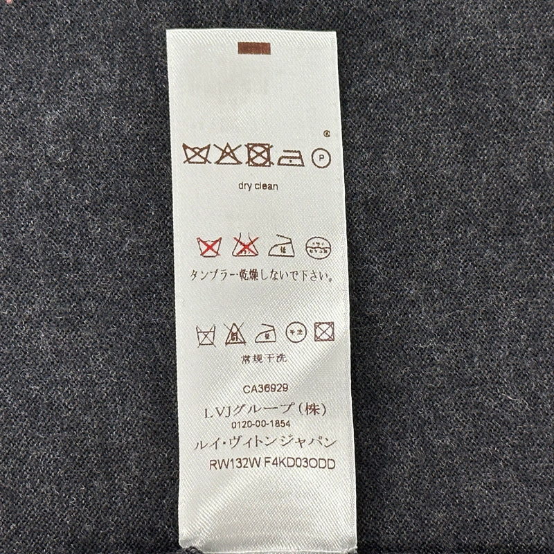 LOUIS VUITTON ルイ・ヴィトン ワンピース モノグラム ダークグレー ブラック ウール レディース 【中古】