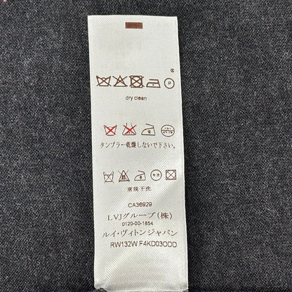 LOUIS VUITTON ルイ・ヴィトン ワンピース モノグラム ダークグレー ブラック ウール レディース 【中古】
