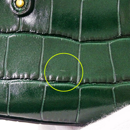 BALENCIAGA バレンシアガ ネオクラシック スーパーナノ 2wayバッグ グリーン 669537 レザー レディース 【中古】