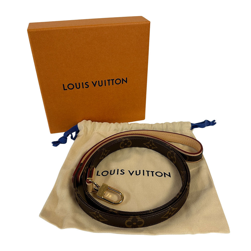 LOUIS VUITTON ルイ・ヴィトン ドッグ　リーシュ その他小物 ブラウン M80338 モノグラムキャンバス メンズ 【中古】