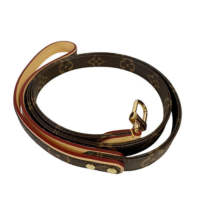 LOUIS VUITTON ルイ・ヴィトン ドッグ　リーシュ その他小物 ブラウン M80338 モノグラムキャンバス メンズ 【中古】
