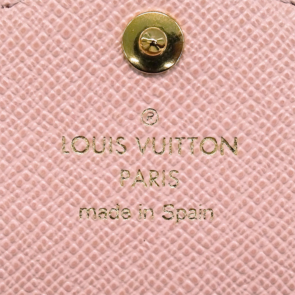 LOUIS VUITTON ルイ・ヴィトン ポルトフォイユ・サラ 長財布 ダミエ ローズバレリーヌ N60114 ダミエキャンバス レディース 【中古】
