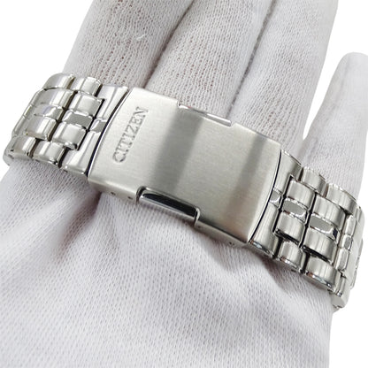 CITIZEN シチズン コレクション CB0011-69L メンズ 腕時計 エコドライブ ソーラー 電波 ステンレス SS シルバー ネイビー 【中古】