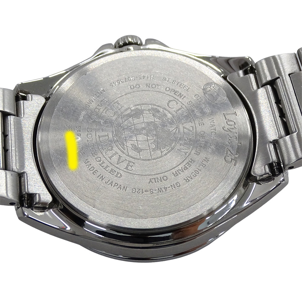 CITIZEN シチズン コレクション CB0011-69L メンズ 腕時計 エコドライブ ソーラー 電波 ステンレス SS シルバー ネイビー 【中古】
