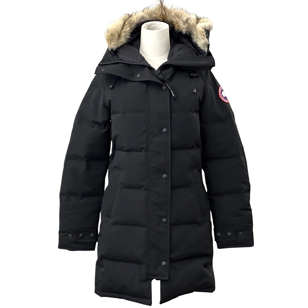 CANADA GOOSE カナダグース ダウンジャケット マッケンジー ブラック 230ZJL ポリエステル レディース 【中古】