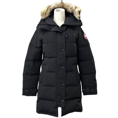 CANADA GOOSE カナダグース ダウンジャケット マッケンジー ブラック 230ZJL ポリエステル レディース 【中古】