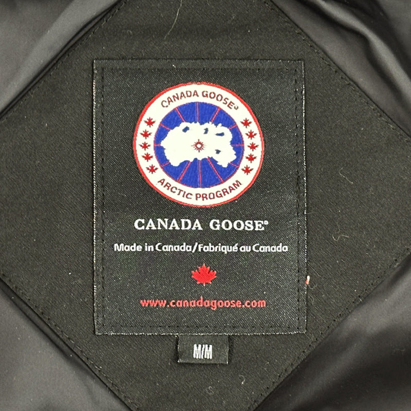 CANADA GOOSE カナダグース ダウンジャケット マッケンジー ブラック 230ZJL ポリエステル レディース 【中古】