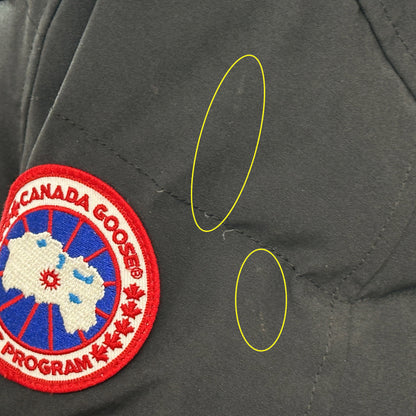 CANADA GOOSE カナダグース ダウンジャケット マッケンジー ブラック 230ZJL ポリエステル レディース 【中古】