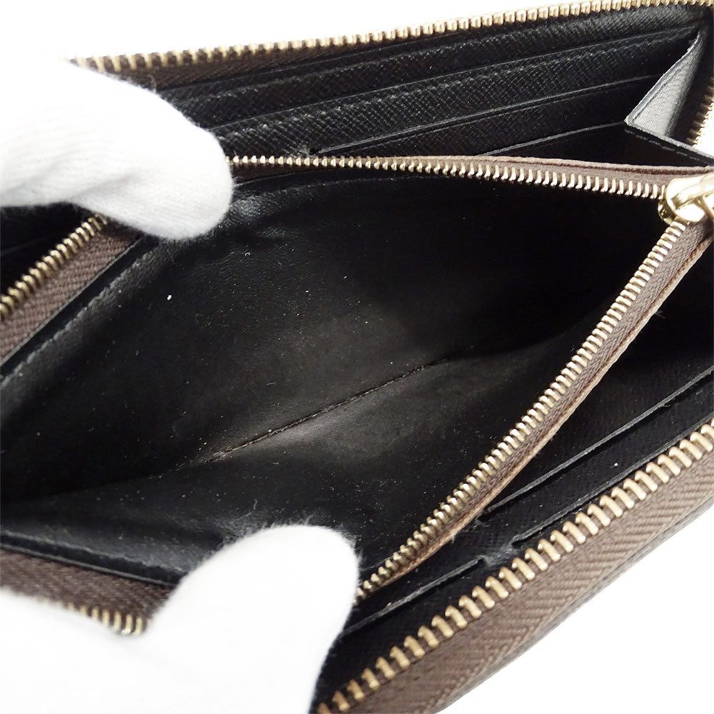 LOUIS VUITTON ルイ・ヴィトン ポルトフォイユ・クレマンス 長財布 モノグラムリバース ブラウン M82336 レディース 【中古】