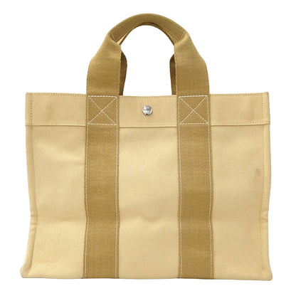 HERMES エルメス コキアージュ PM ハンドバッグ ベージュ～イエロー系 トワルオフィシエ レディース 【中古】