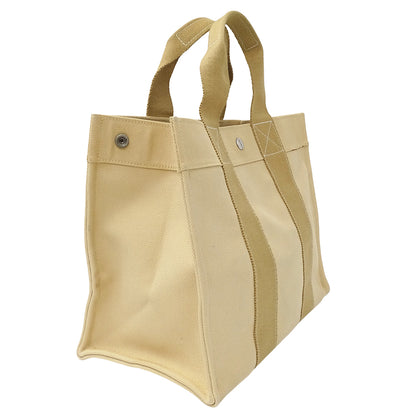HERMES エルメス コキアージュ PM ハンドバッグ ベージュ～イエロー系 トワルオフィシエ レディース 【中古】