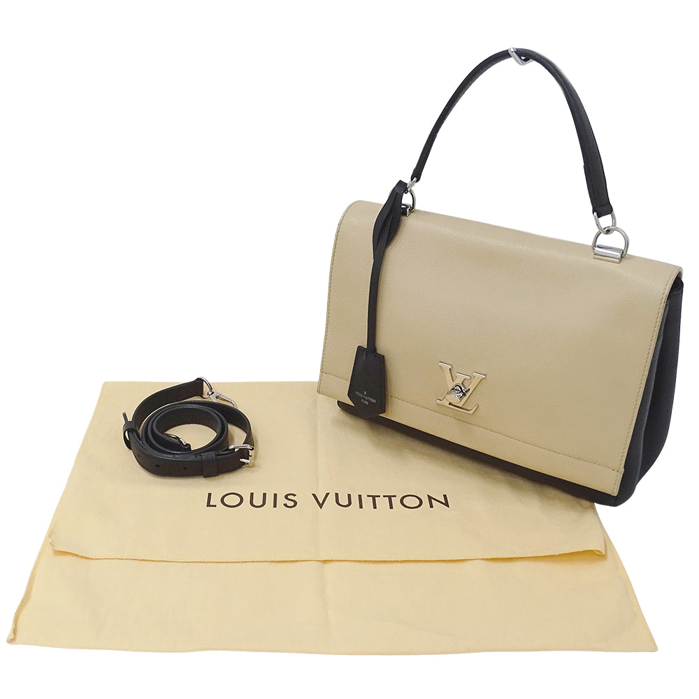 LOUIS VUITTON ルイ・ヴィトン ロックミー 2 カルターブル 2wayバッグ ヴァニーユノワール M50252 レザー レディース 【中古】