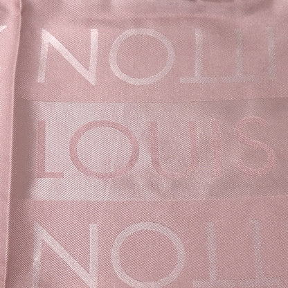 LOUIS VUITTON ルイ・ヴィトン スカーフ ピンク シルク レディース 【中古】