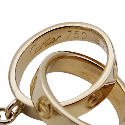 Cartier カルティエ ベビーラブ LOVE ブレスレット 750YG イエローゴールド レディース 磨き済み 【中古】