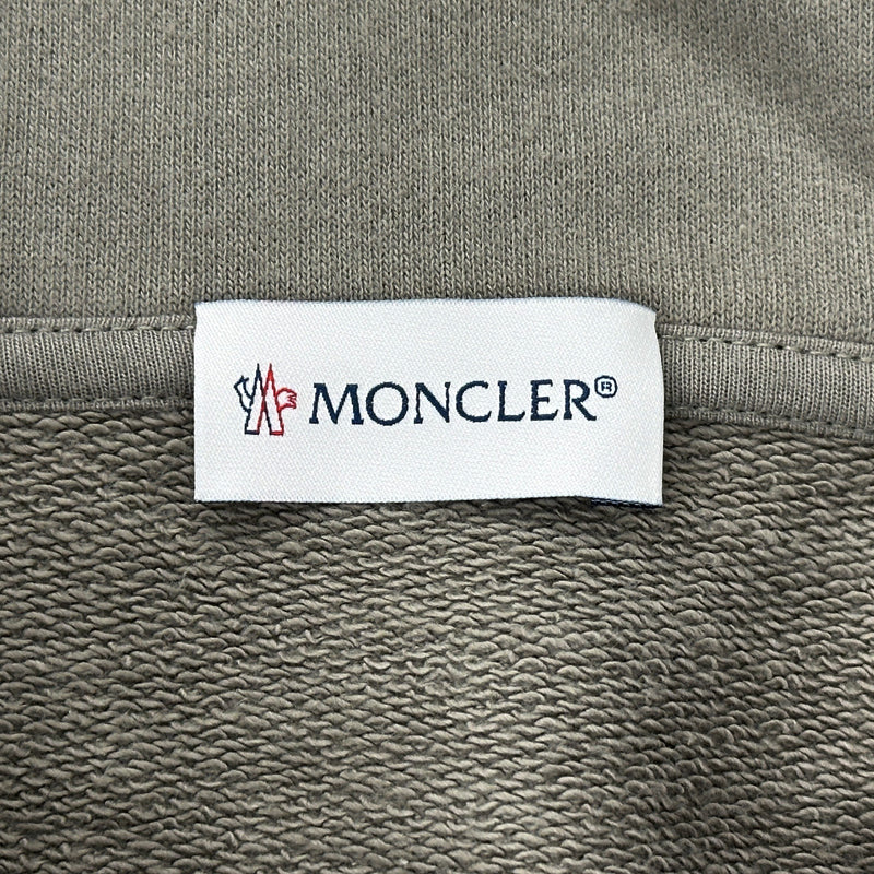 MONCLER モンクレール フーディ パーカー カーキ 8G00030 コットン メンズ 【中古】