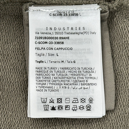 MONCLER モンクレール フーディ パーカー カーキ 8G00030 コットン メンズ 【中古】