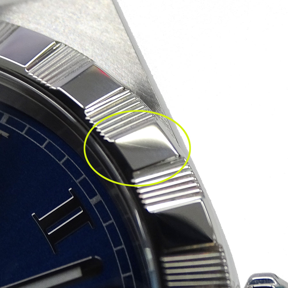 TUDOR チューダー ロイヤル 28500 メンズ 腕時計 デイト 自動巻き AT ステンレス SS ブルー 磨き済み 【中古】