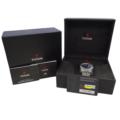 TUDOR チューダー ロイヤル 28500 メンズ 腕時計 デイト 自動巻き AT ステンレス SS ブルー 磨き済み 【中古】