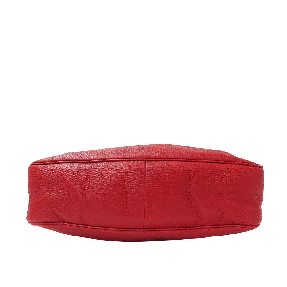 GUCCI グッチ 2wayバッグ バンブー レッド 282315 レザー レディース 【中古】