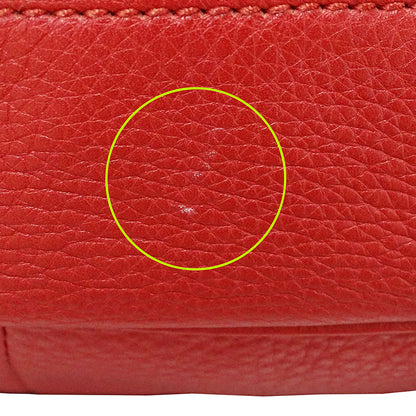 GUCCI グッチ 2wayバッグ バンブー レッド 282315 レザー レディース 【中古】