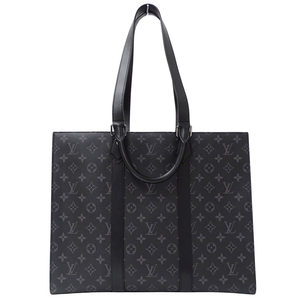 LOUIS VUITTON ルイ・ヴィトン サックプラ 24H トートバッグ モノグラム エクリプス モノグラムエクリプス M47059 モノグラムエクリプス メンズ 【中古】
