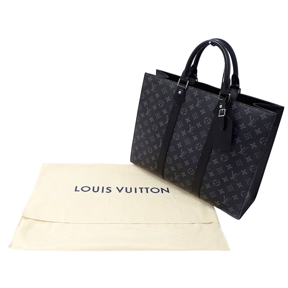 LOUIS VUITTON ルイ・ヴィトン サックプラ 24H トートバッグ モノグラム エクリプス モノグラムエクリプス M47059 モノグラムエクリプス メンズ 【中古】