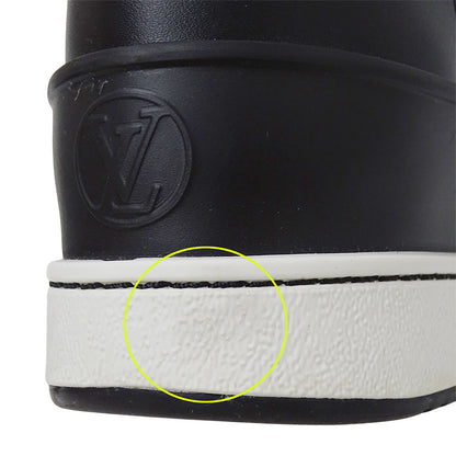 LOUIS VUITTON ルイ・ヴィトン ポーラー・ラインショートブーツ ブーツ ブラック 1A9R17 ナイロン レディース 【中古】