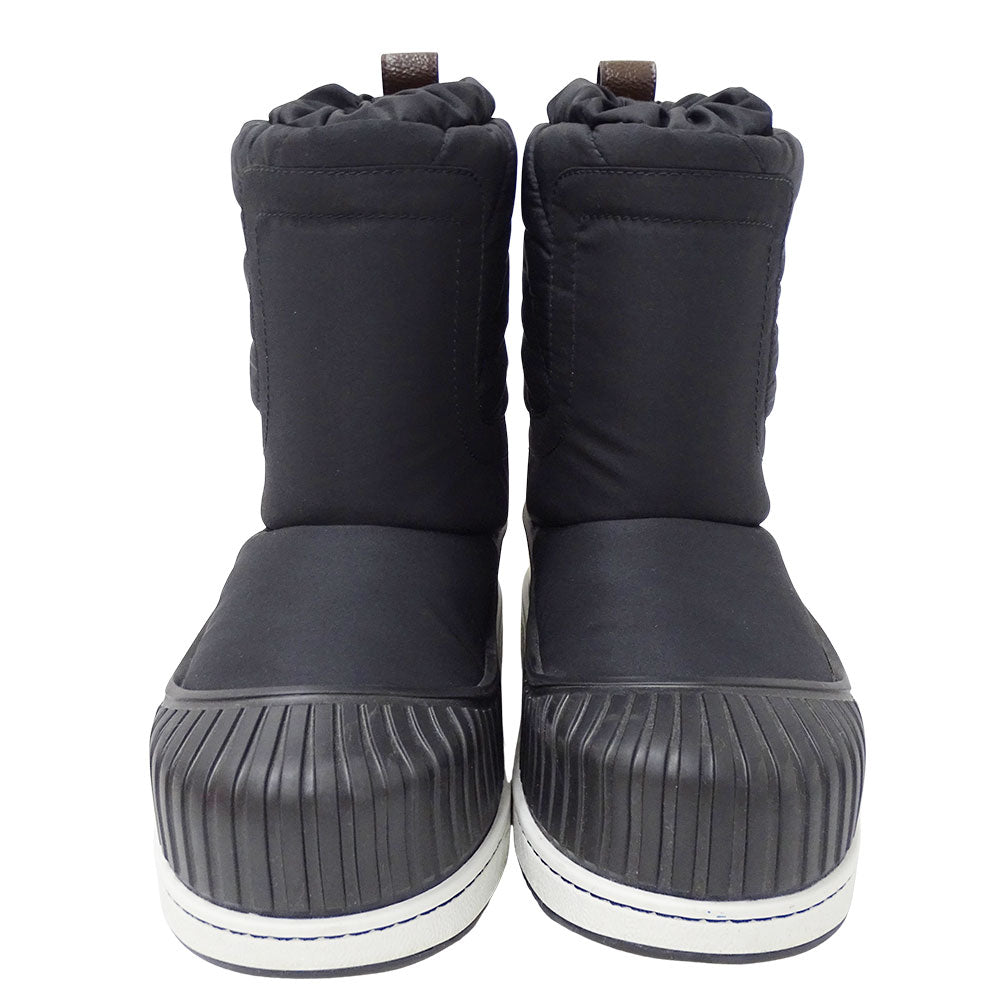 LOUIS VUITTON ルイ・ヴィトン ポーラー・ラインショートブーツ ブーツ ブラック 1A9R17 ナイロン レディース 【中古】
