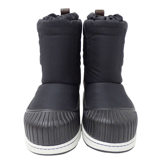 LOUIS VUITTON ルイ・ヴィトン ポーラー・ラインショートブーツ ブーツ ブラック 1A9R17 ナイロン レディース 【中古】